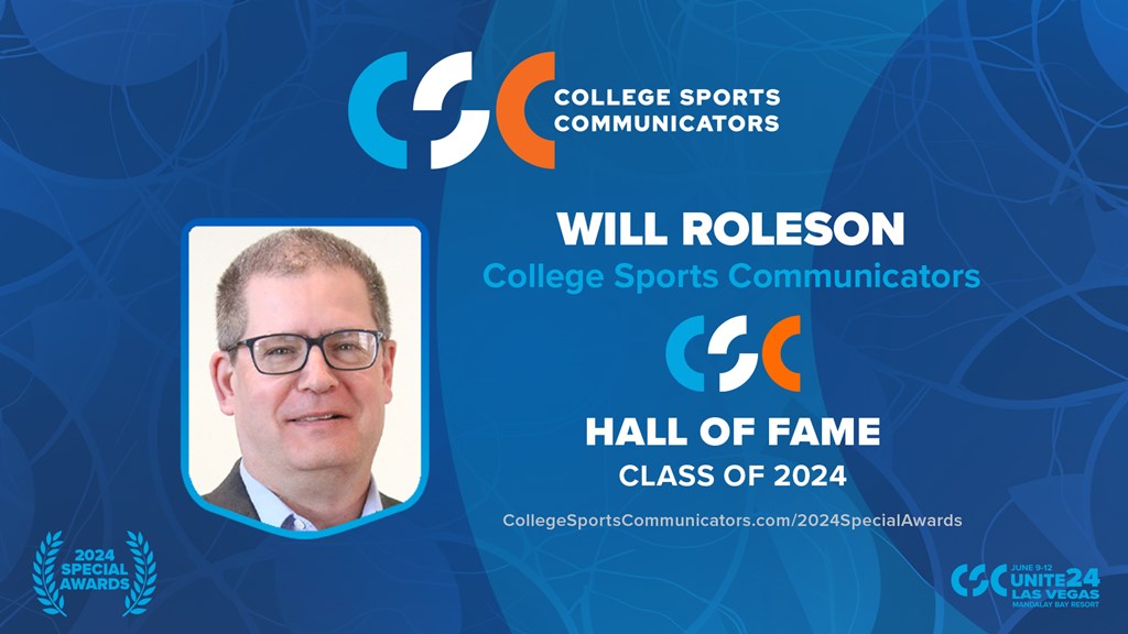 2024 Special Awards Salute: Will Roleson - CSC Hall of Fame